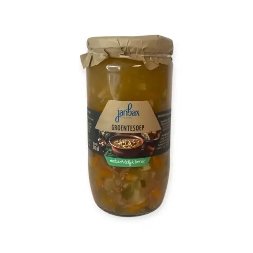 [3378] JanBax - Groentesoep met Rundvlees 800 ml