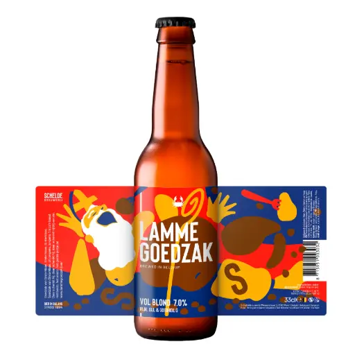 [3519S] Scheldebrouwerij - Lamme Goedzak - Sint 330 ml