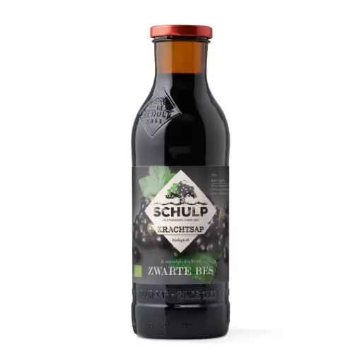 [1878] Schulp - Krachtsap Zwarte Bes 750 ml BIO