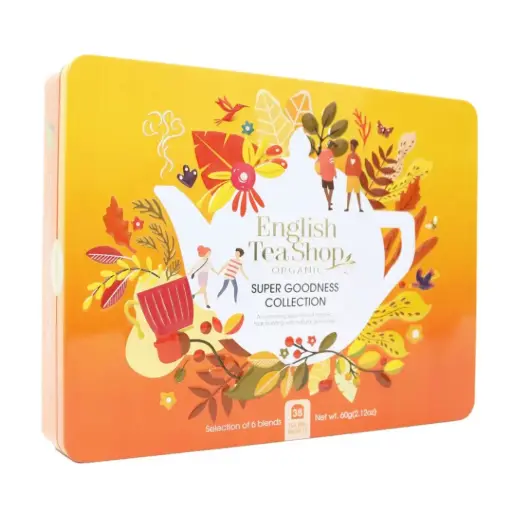 [99640] English Tea Shop - Cadeaublik Super Goodness Collection 36tb BIO