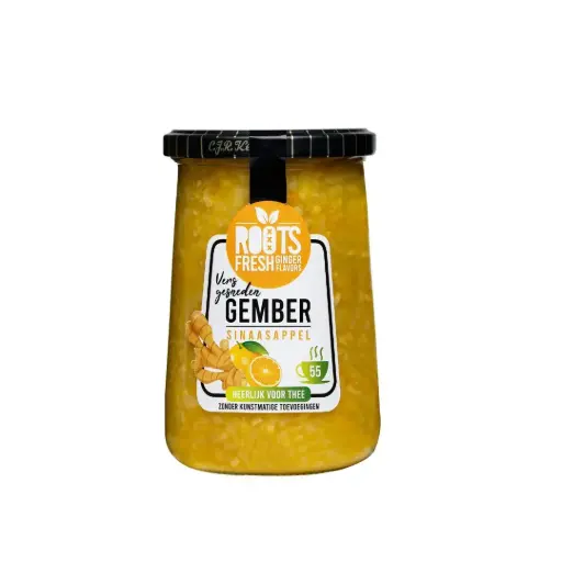 [46037] Kesbeke - Roots - Gember Sinaasappel 580 g