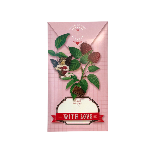 [1632] CacaOh! - With Love Chocolade Reep Puur Framboos 65 g
