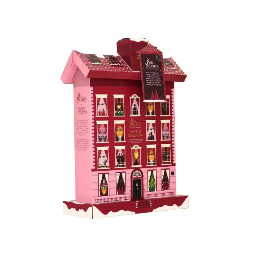 [99647] English Tea Shop - Town-house Advent Calendar 24tb BIO
