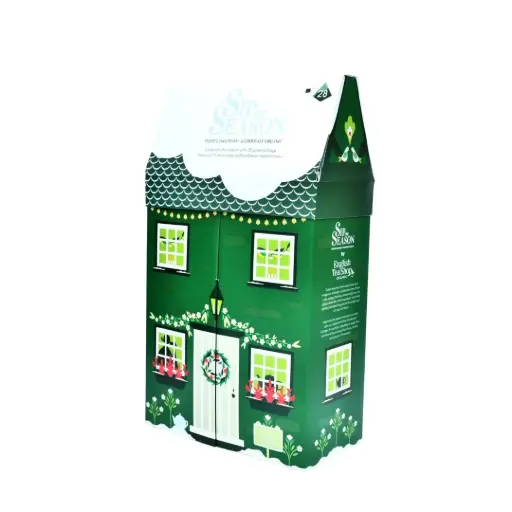 [99649] English Tea Shop - Christmas Cottage 28tb BIO