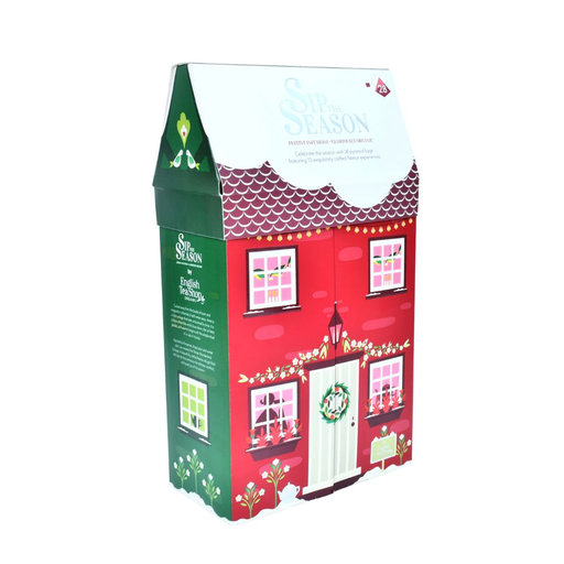 [99649] English Tea Shop - Christmas Cottage 28tb BIO