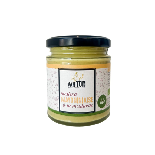 [4169] Van TON - Mosterd Mayonaise 190 ml BIO