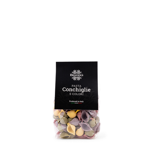 [3220] Delicious Food and Gourmet - Conchiglie 5 Colori 250 g